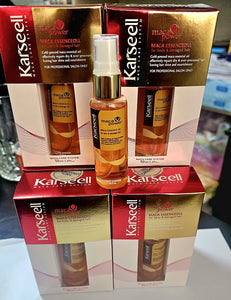 Aceite de argán Karsell- Tratamiento Para Cabello Seco Y Dañado 3en1